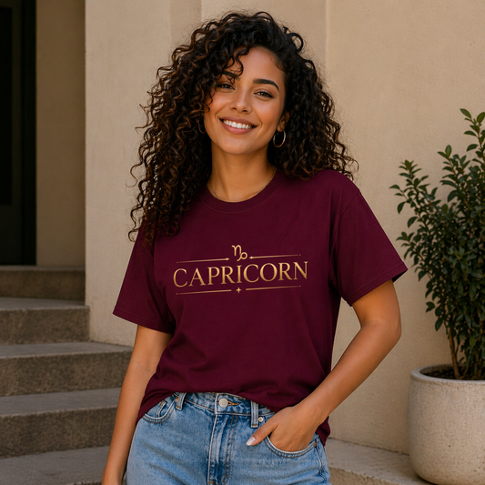 Capricorn Graphic T-Shirt – Unisex Everyday Wear