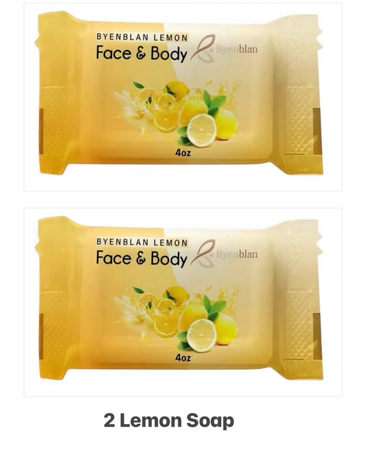 Lemon Soap Pack of 2