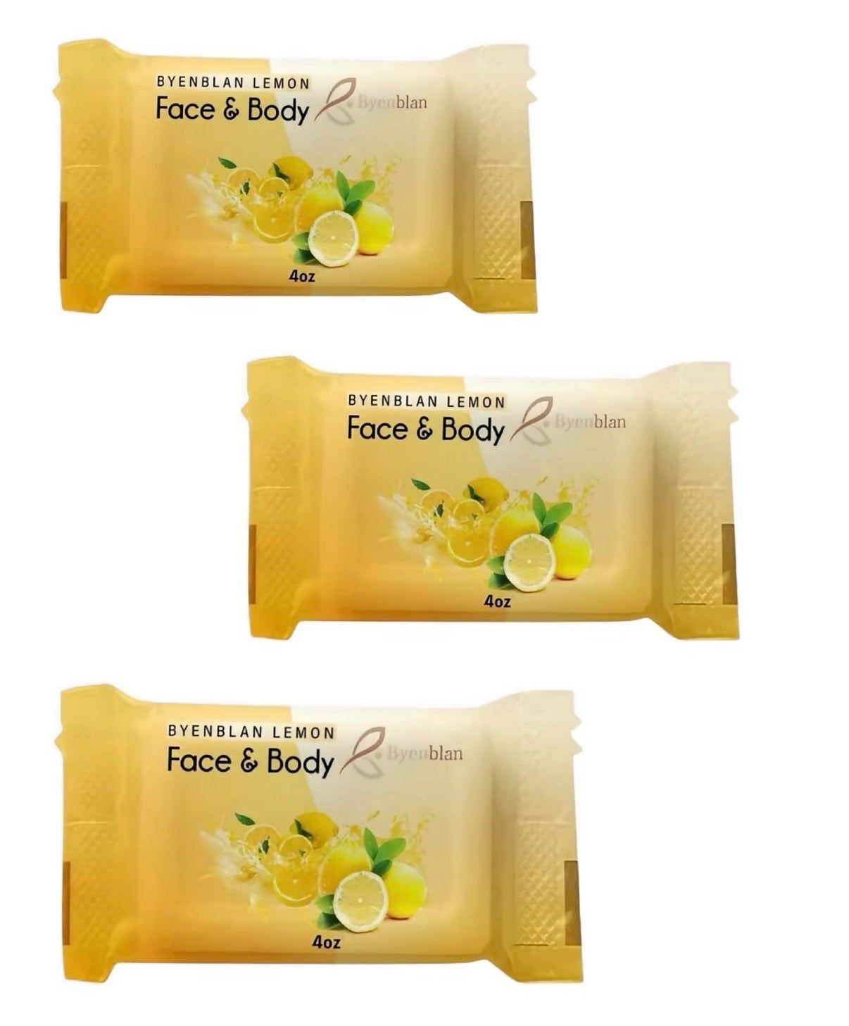 Lemon Soap Pack of 3