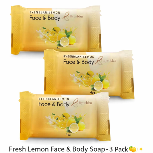 Lemon Soap Pack of 3