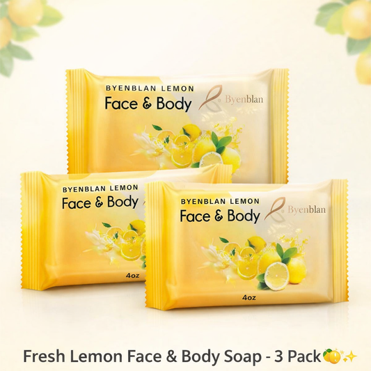 Lemon Soap Pack of 3