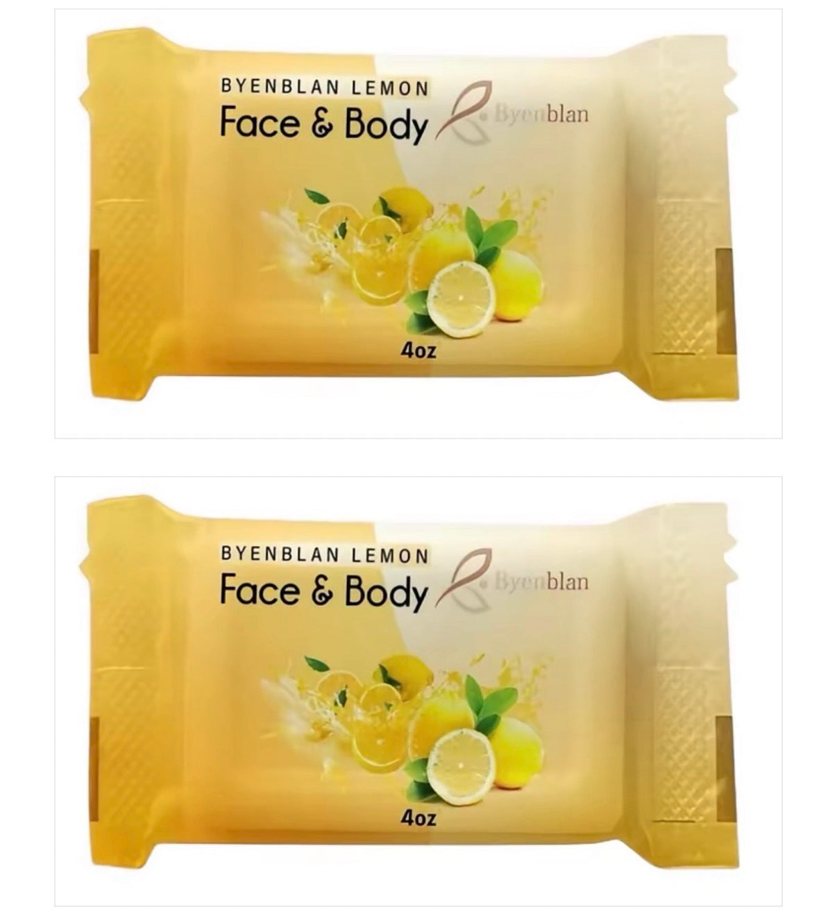 Lemon Soap Pack of 2